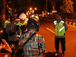 Razia Malam Polres Ponorogo Sasar Balap Liar hingga Premanisme