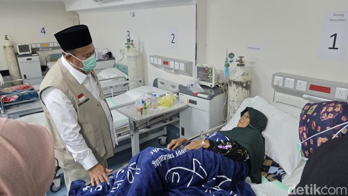 Ketua Tim Pengawas (Timwas) Haji 2025 DPR RI Cucun Ahmad Syamsurijal sidak ke KKHI Madinah, Kamis (29/5/2025).