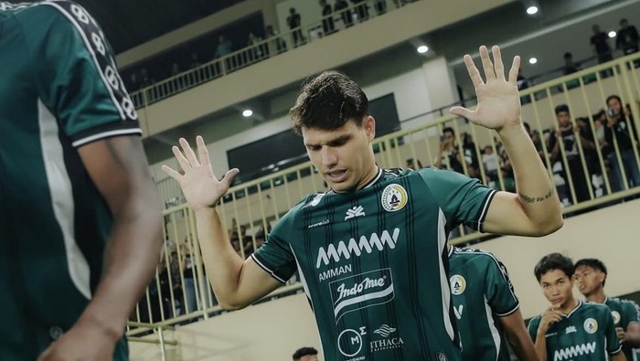 Vico Duarte pamit dari PSS Sleman, Jumat (30/5/2025).
