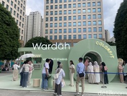 Intip Cushion Jumbo Wardah Colorfit Studio, Masih Digelar di Plaza Senayan
