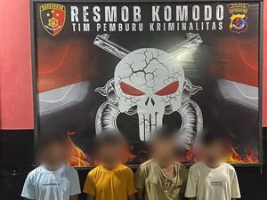 Hendak Balap Liar, 4 Remaja Labuan Bajo Ditangkap Polisi