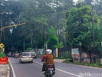 Sepinya Kawasan Lembang di Momen Libur Panjang Kenaikan Yesus Kristus