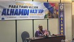 Alhamdi Lepas Jemaah Calon Haji ke Tanah Suci