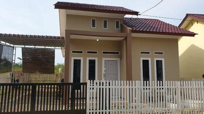 Penampakan rumah di Firya Lientas Residance