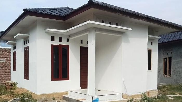 Penampakan rumah di Metro residence