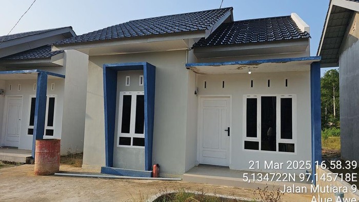 Penampakan rumah di Petro Dollar Residence