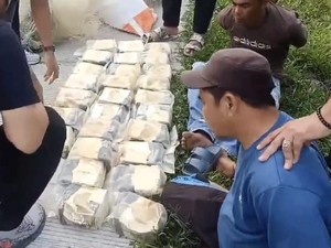 Polda Sumut Bongkar 30 Kg Sabu Jaringan Malaysia, 2 Nelayan Ditangkap
