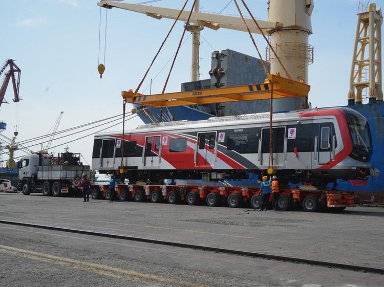 RI Kedatangan KRL Baru dari China, Ini Penampakannya