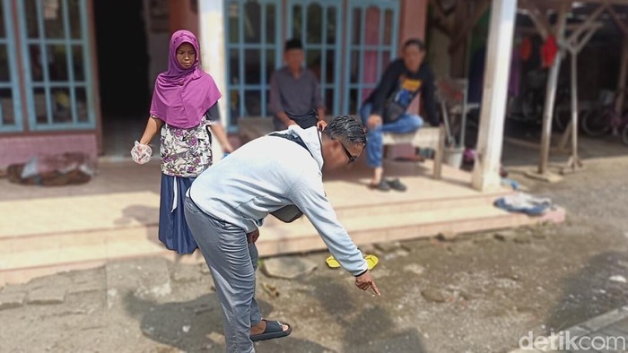 Rumah warga di Kota Probolinggo yang jadi korban perampokan brutal.