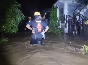 Jembrana Diterjang Banjir, Rumah Terendam-Warga Mengungsi