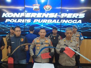 Bawa Celurit-Golok buat Tawuran, Sekelompok ABG Purbalingga Dicokok