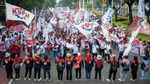 Ribuan Buruh Demo, Minta Pemerintah Berantas Tekstil Ilegal