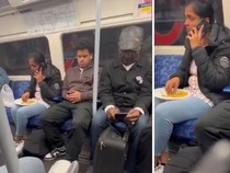 Asyik Makan dengan Tangan di Kereta, Wanita Ini Dihujat