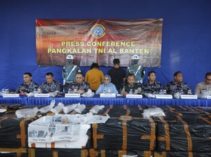 TNI AL Gagalkan Penyelundupan Bayi Lobster Senilai Rp 29 M di Merak