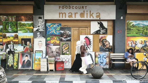 Jaln Braga di Kota Bandung.