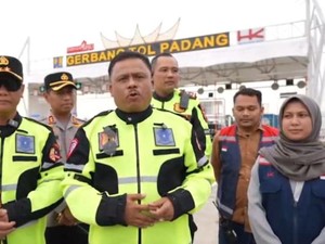 Kakorlantas Cek Tol Padang-Sicincin, Dukung Kelancaran Infrastruktur-Layanan Publik