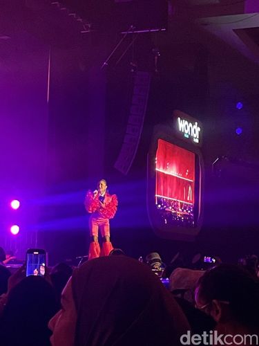Kris Dayanti manggung di BNI Java Jazz Festival 2025 pada Sabtu (31/5/2025) malam.