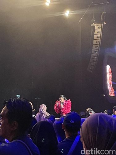 Kris Dayanti manggung di BNI Java Jazz Festival 2025 pada Sabtu (31/5/2025) malam.
