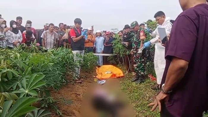 Mayat wanita ditemukan tewas di kebun singkong