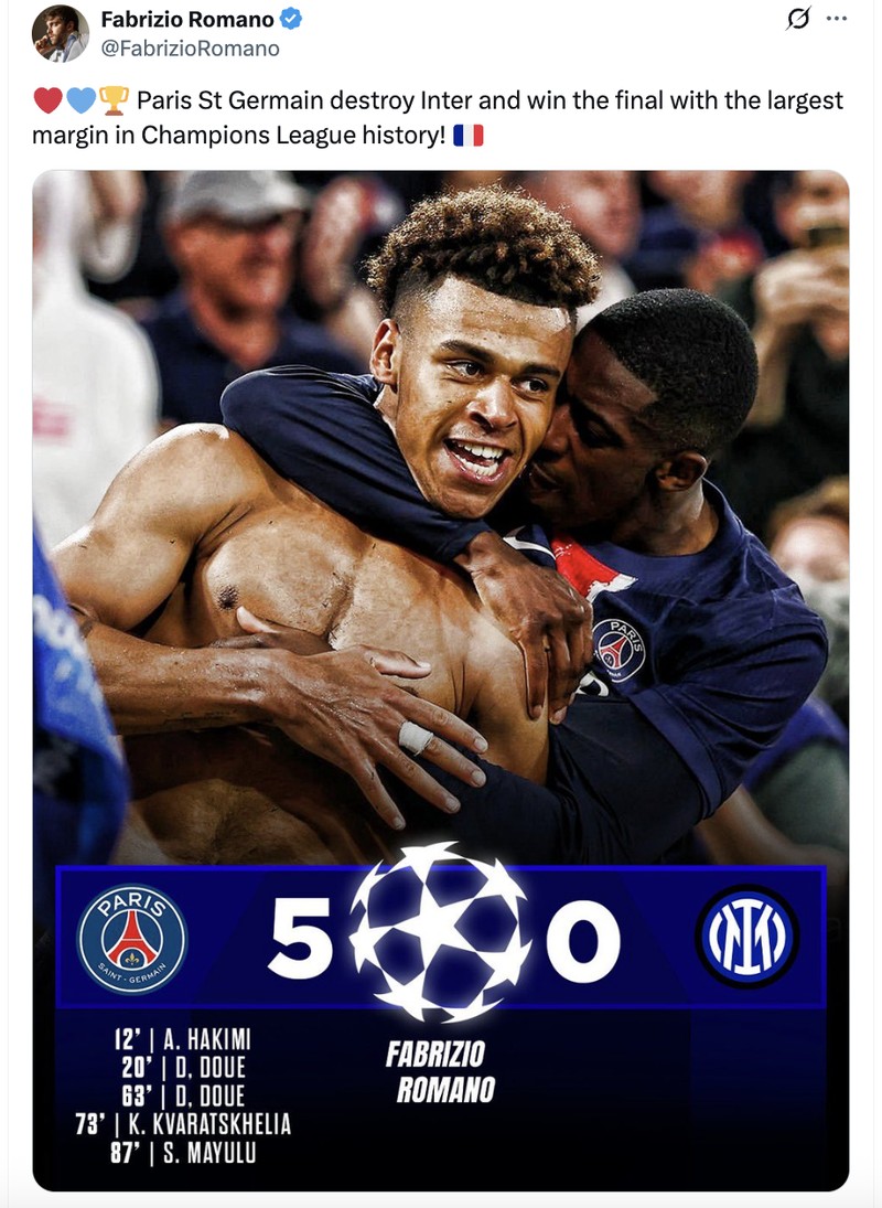 Meme Inter PSG