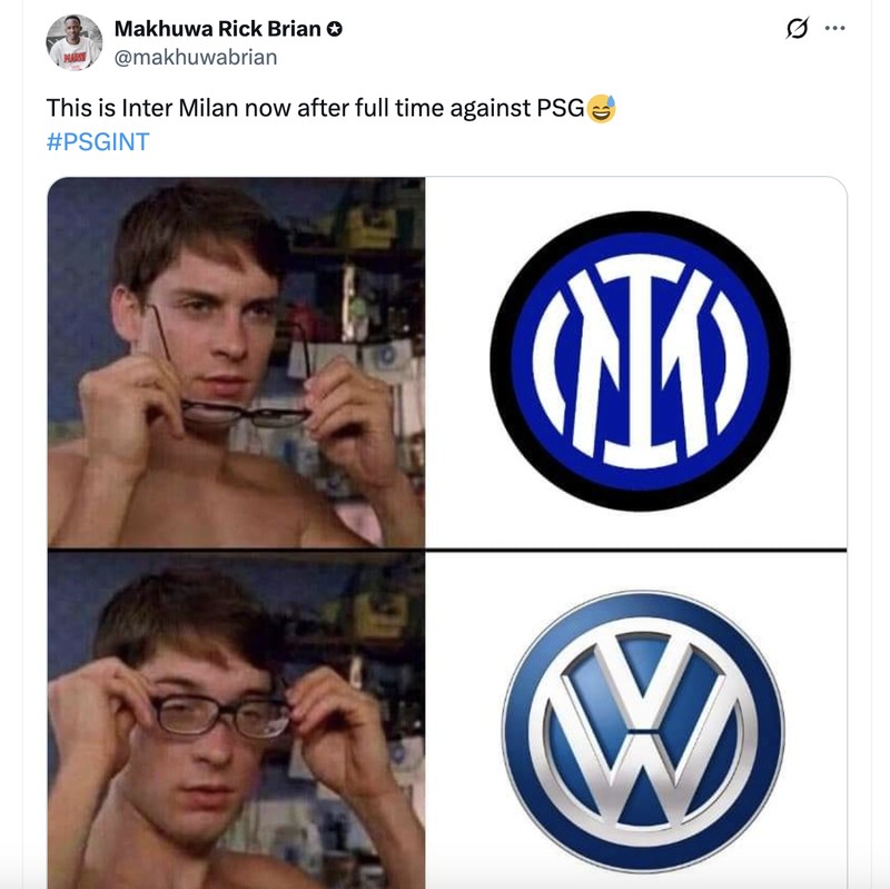 Meme Inter PSG