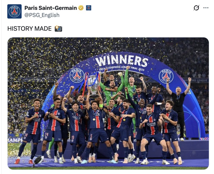 Meme Inter PSG