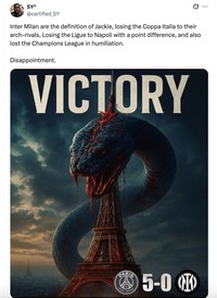 Meme Inter PSG