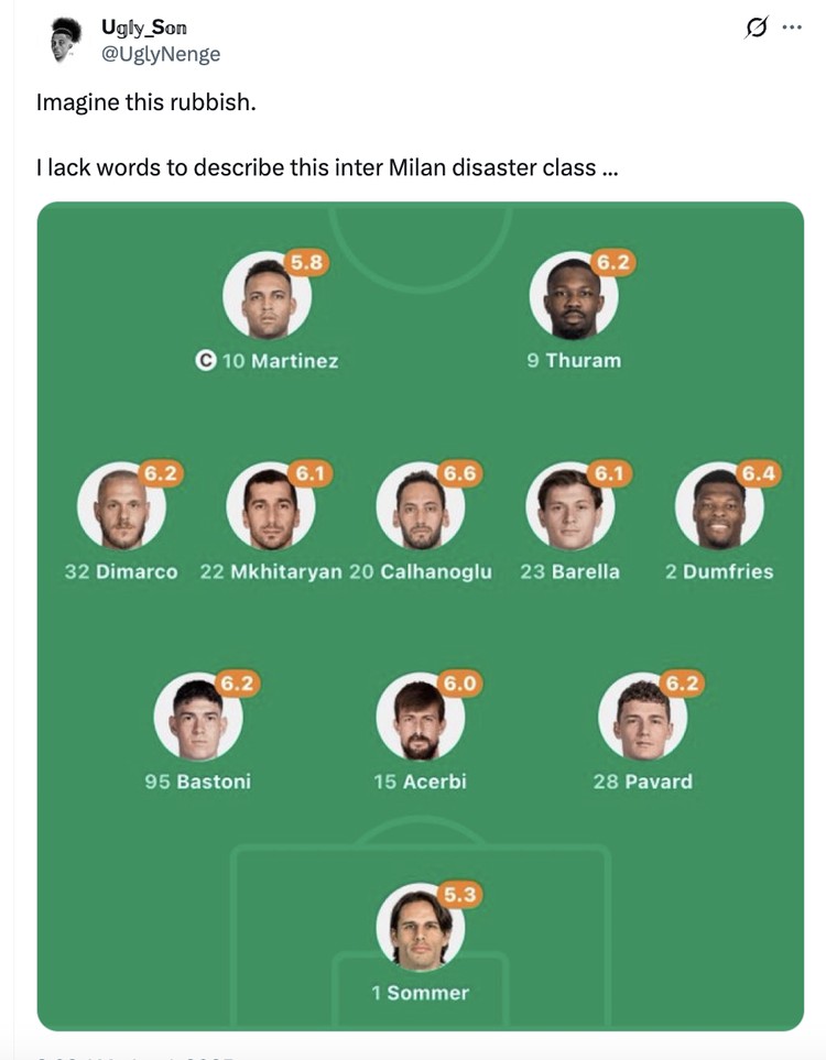 Meme Inter PSG