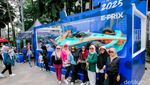 Mobil Formula E Pikat Warga di CFD