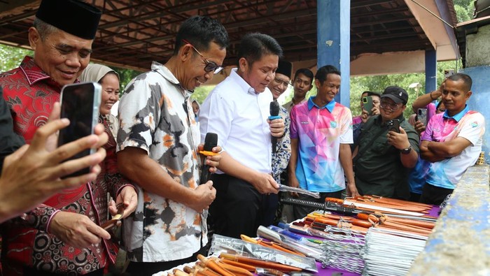 Pengrajin besi di Sumsel dijanjikan dibayarkan premi BPJS Ketenagakerjaan.