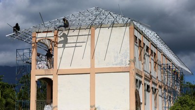 Renovasi Gedung Bertingkat untuk Sekolah Rakyat di Aceh