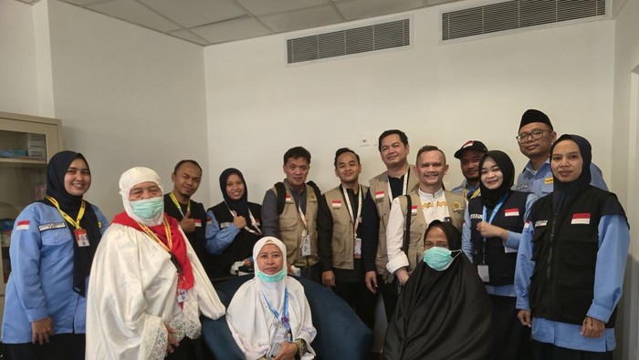 Tim Pengawas (Timwas) Haji DPR RI meninjau langsung penginapan di sektor 609 Diyar Al Arouba di daerah Jarwal Mekkah, untuk mendengar keluhan para jemaah (dok.ist)
