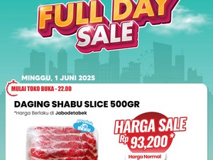 Di Transmart Full Day Sale Beli Daging Slice & Ayam Broiler Dapaf Diskon Gede
