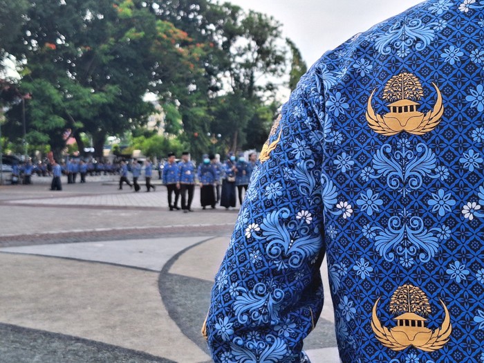 ASN di Pemkot Mataram, NTB, Senin (3/2/2025). ASN di Pemkot Mataram, NTB, Senin (3/2/2025).