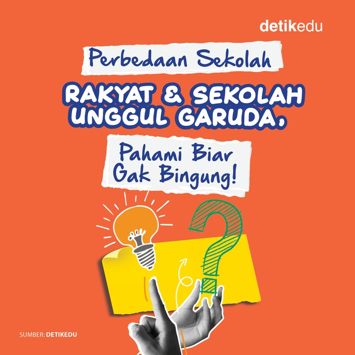 Beda Sekolah Unggul Garuda dan Sekolah Rakyat
