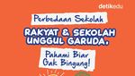 Infografis: Perbedaan Sekolah Rakyat dan Sekolah Unggul Garuda