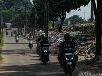 Lokasi Bangunan Liar di Kalimalang Bekasi Bakal Disulap Jadi Taman