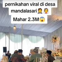 Mahar Tak Masuk Akal! 10 Pernikahan Viral 2025 dari Rp 2,3 M hingga 100 Luwak