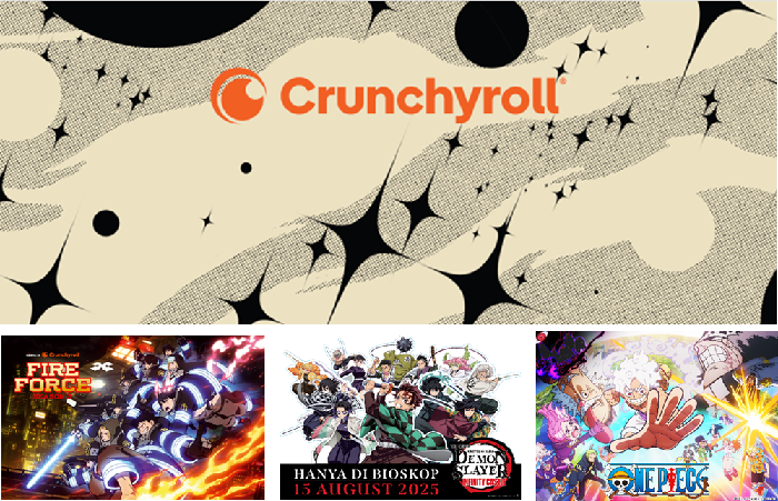 Booth Crunchyroll di AFA ID 2025 Booth Crunchyroll di AFA ID 2025