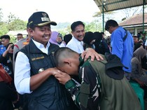 Kata Bupati Dony soal Program Pembinaan Karakter di Barak Militer