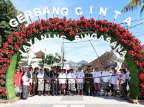 Bupati Tabanan Resmikan Gerbang Cinta Jayaning Singasana