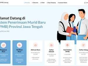 Cara Pengajuan-Verifikasi Akun SPMB Jateng 2025, Pendaftaran Dimulai 14 Juni!