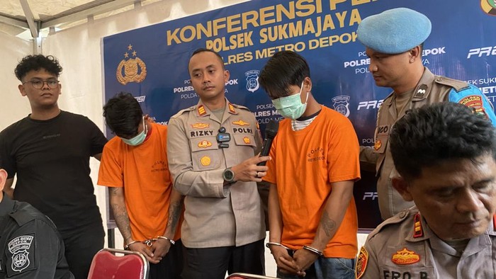 Duo maling motor di Sukmajaya, Depok