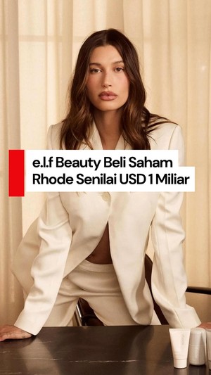 Video: e.l.f. Beauty Beli Saham Brand Make Up Hailey Bieber 