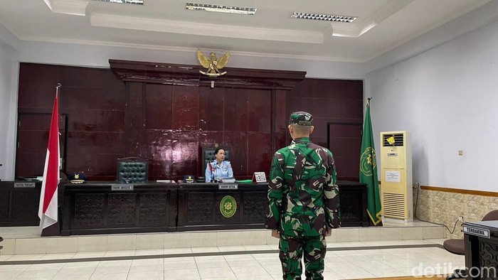 Jumran di Pengadilan Militer Banjarmasin.