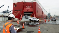 Pelabuhan itu ditinggalkan, kata pengawas Pelabuhan Itajai, João Paulo Tavares Bastos, dalam pernyataan tersebut, seraya menambahkan: Ini adalah tanda zaman baru, sehingga Pelabuhan Itajai dapat kembali menjadi pelabuhan bintang lima seperti sebelumnya. Foto: REUTERS/Anderson Cohelo