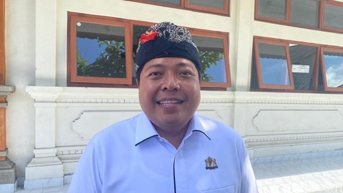 Ketua Kadin Karangasem I Gede Budi Hartawan, Senin (2/6/2025). (I Wayan Selamat Juniasa)