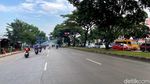 Potret Bunderan Cibiru yang Sibuk Setiap Pagi