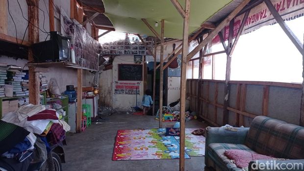Kondisi Panti Asuhan Yayasan Mutiara Titipan Ilahi Tasikmalaya.