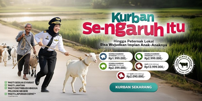 Kurban di Dompet Dhuafa Kendalikan Ego Konsumtif Jadi Lebih Arif